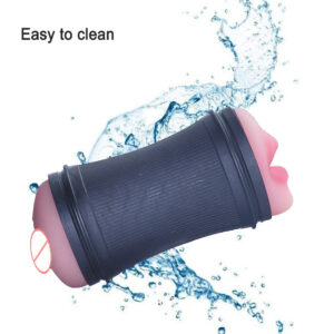 Realistic Vibrating Masturbator – Soft Silicone Sleeve with Multi-Mode Vibration